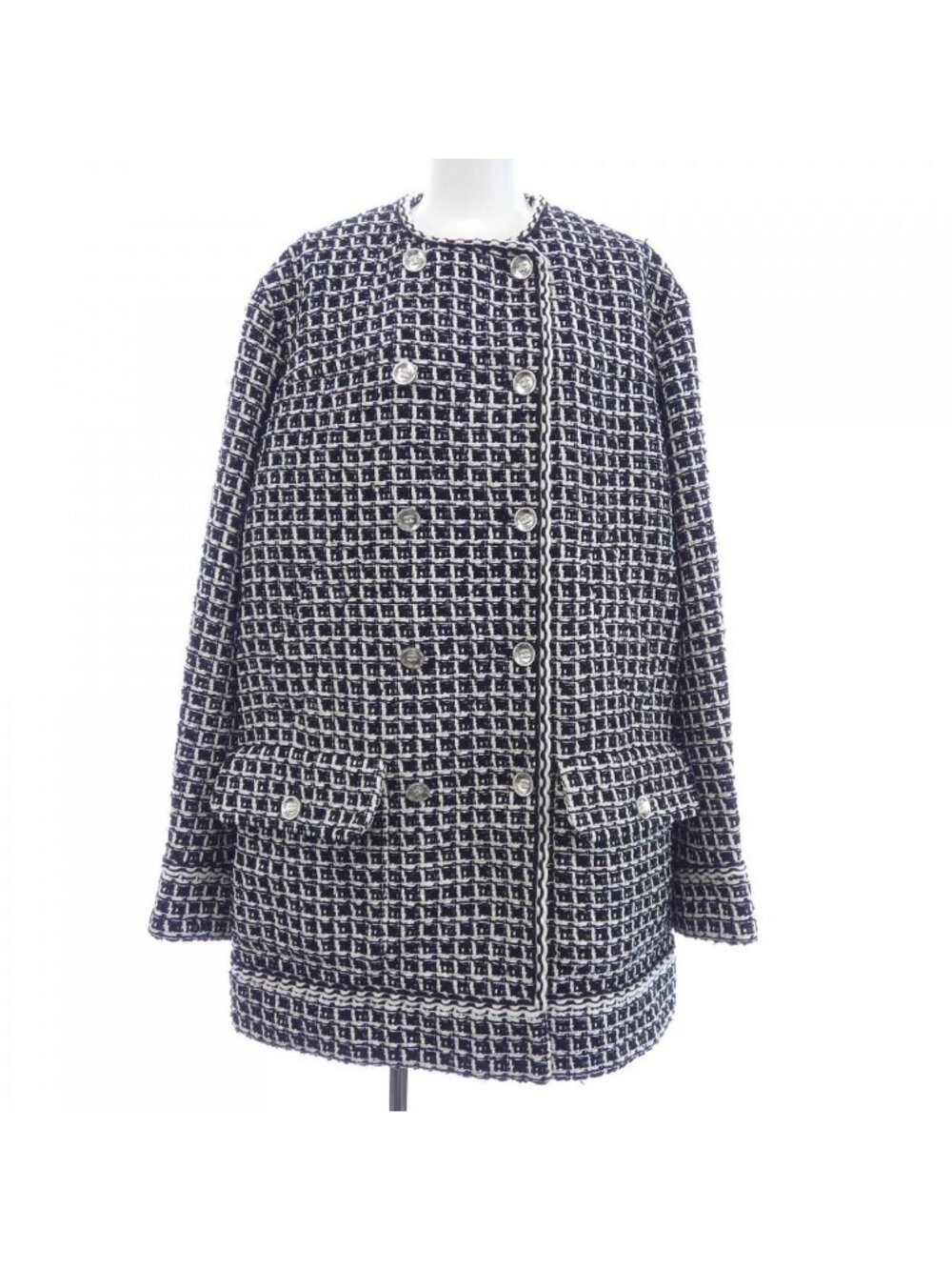 Chanel Coat Black